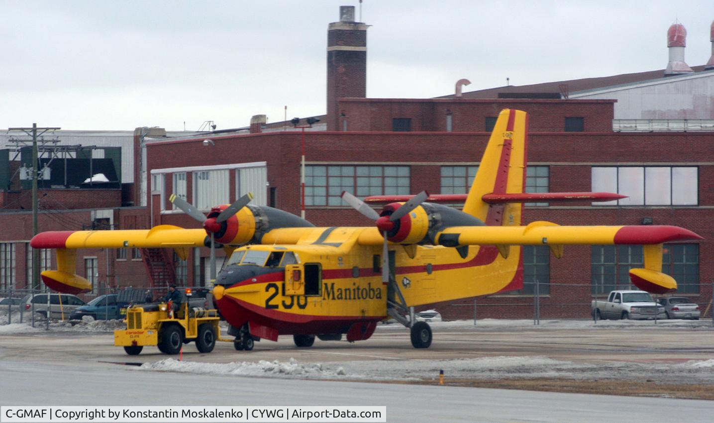 C-GMAF, 1974 Canadair CL-215-II (CL-215-1A10) C/N 1044, Saw this guy being towed as I was getting ready to leave.