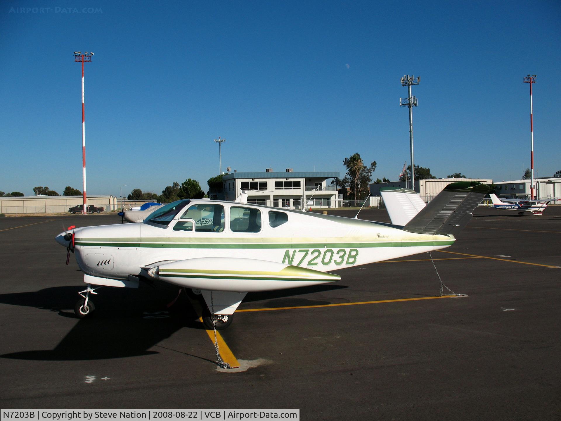 N7203B, 1958 Beech J35 Bonanza C/N D-5507, 