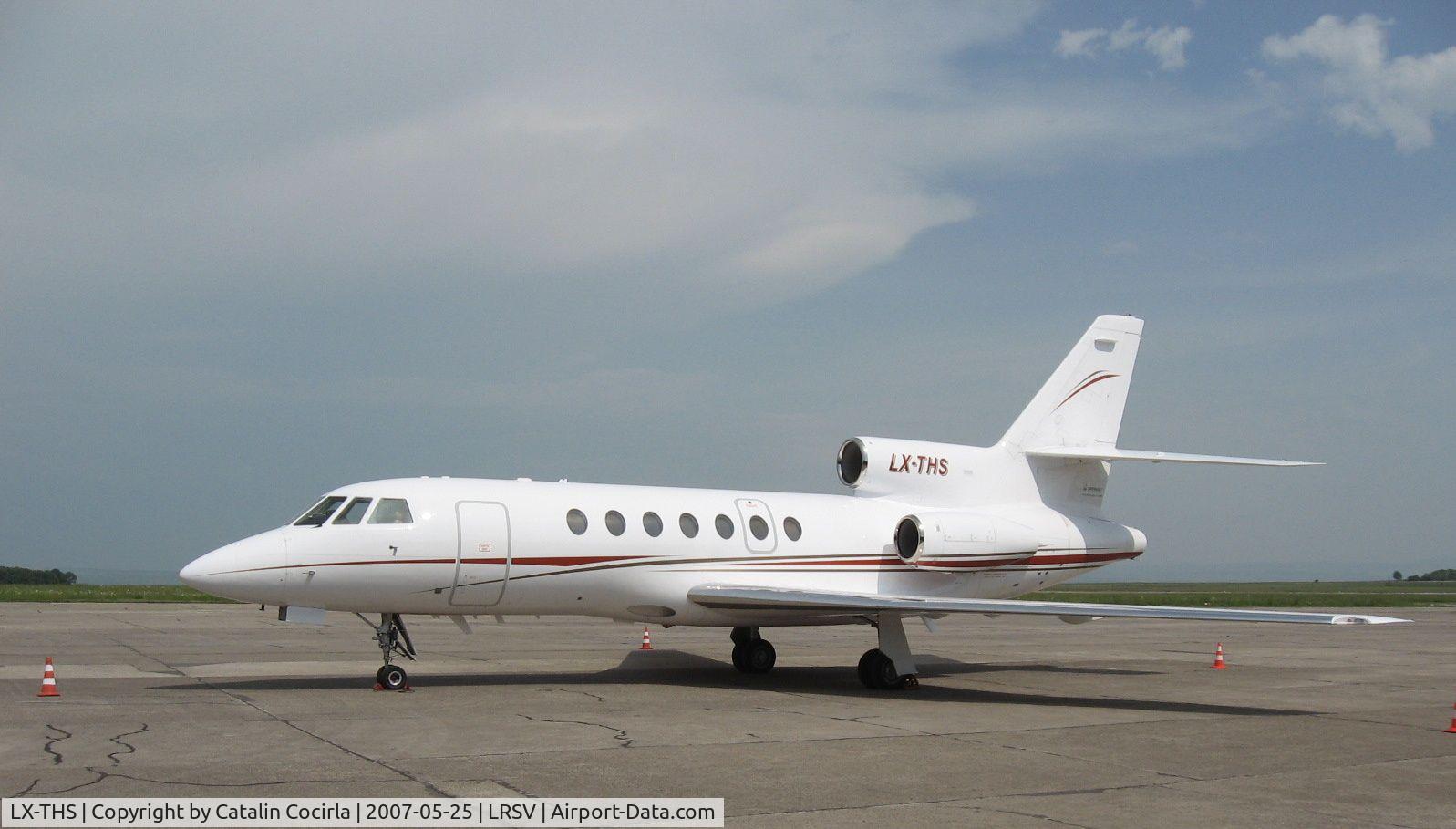 LX-THS, 1987 Dassault Falcon 50 C/N 185, Charter flight to SCV