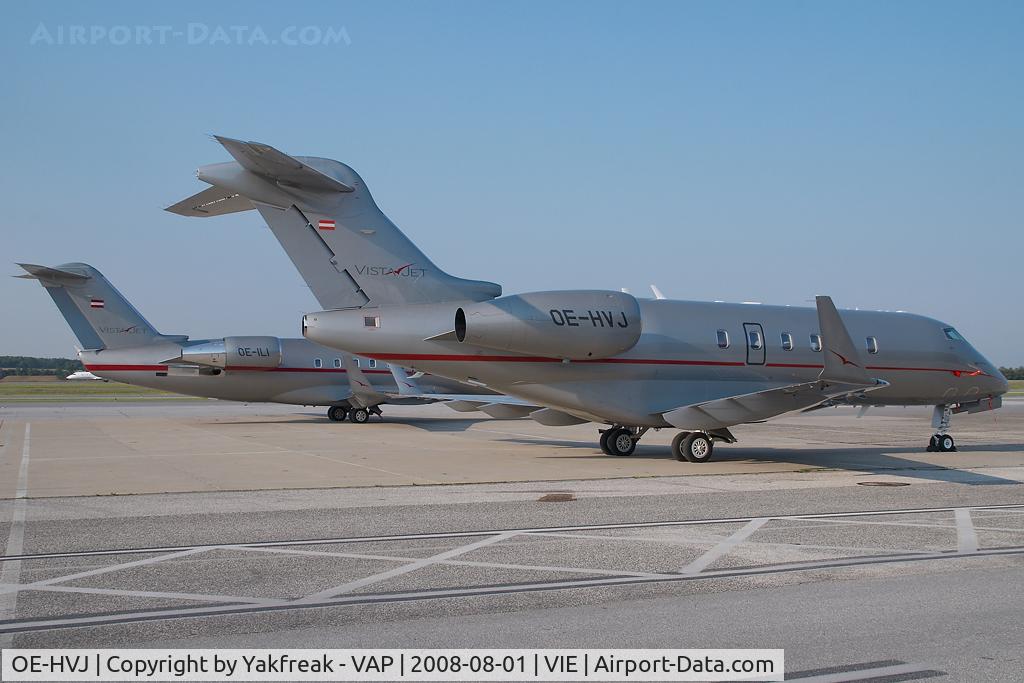 OE-HVJ, 2008 Bombardier Challenger 300 (BD-100-1A10) C/N 20200, Vistajet Challenger 300
