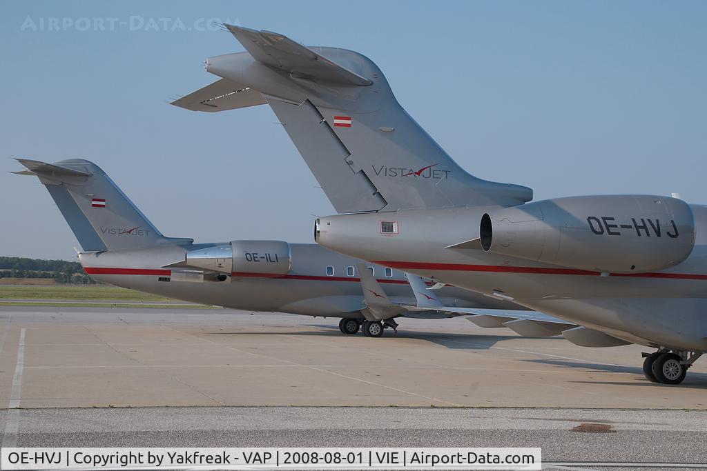 OE-HVJ, 2008 Bombardier Challenger 300 (BD-100-1A10) C/N 20200, Vistajet Challenger 300