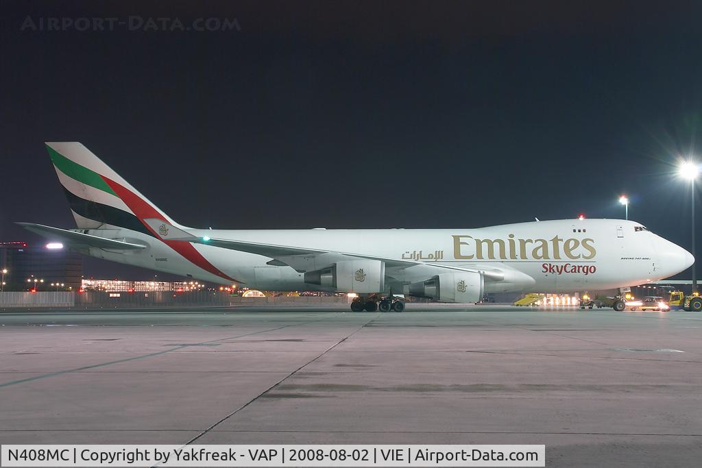 N408MC, 1998 Boeing 747-47UF C/N 29261, Emirates Boeing 747-400