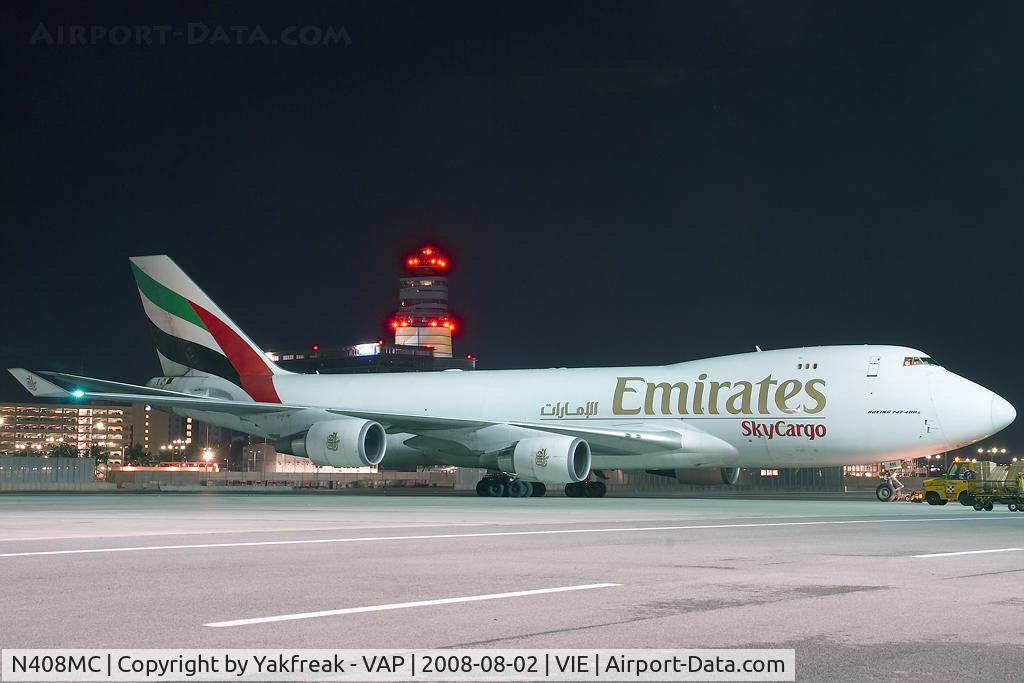 N408MC, 1998 Boeing 747-47UF C/N 29261, Emirates Boeing 747-400