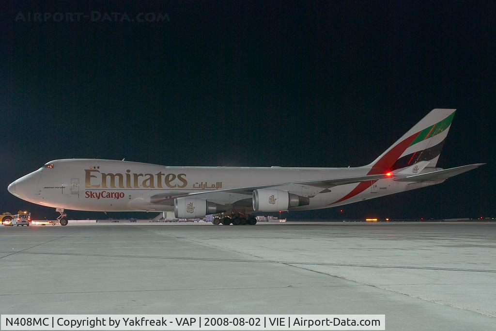 N408MC, 1998 Boeing 747-47UF C/N 29261, Emirates Boeing 747-400