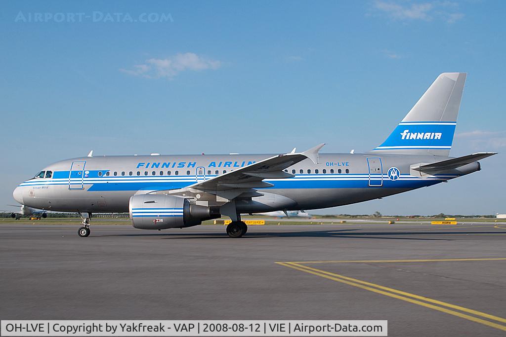 OH-LVE, 2002 Airbus A319-112 C/N 1791, Finnair Airbus 319
