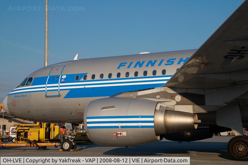 OH-LVE, 2002 Airbus A319-112 C/N 1791, Finnair Airbus 319