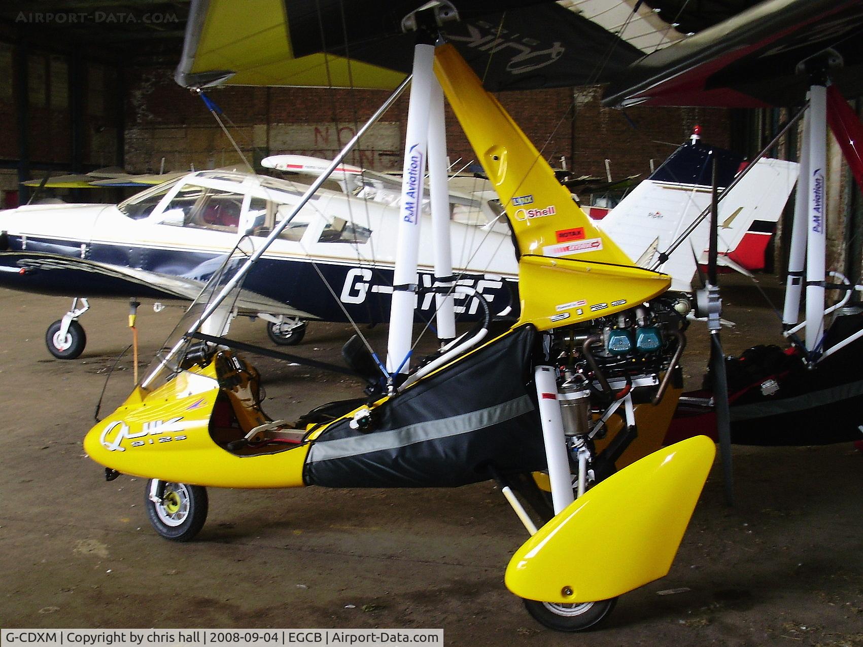 G-CDXM, 2006 P&M Aviation Pegasus Quik C/N 8159, private