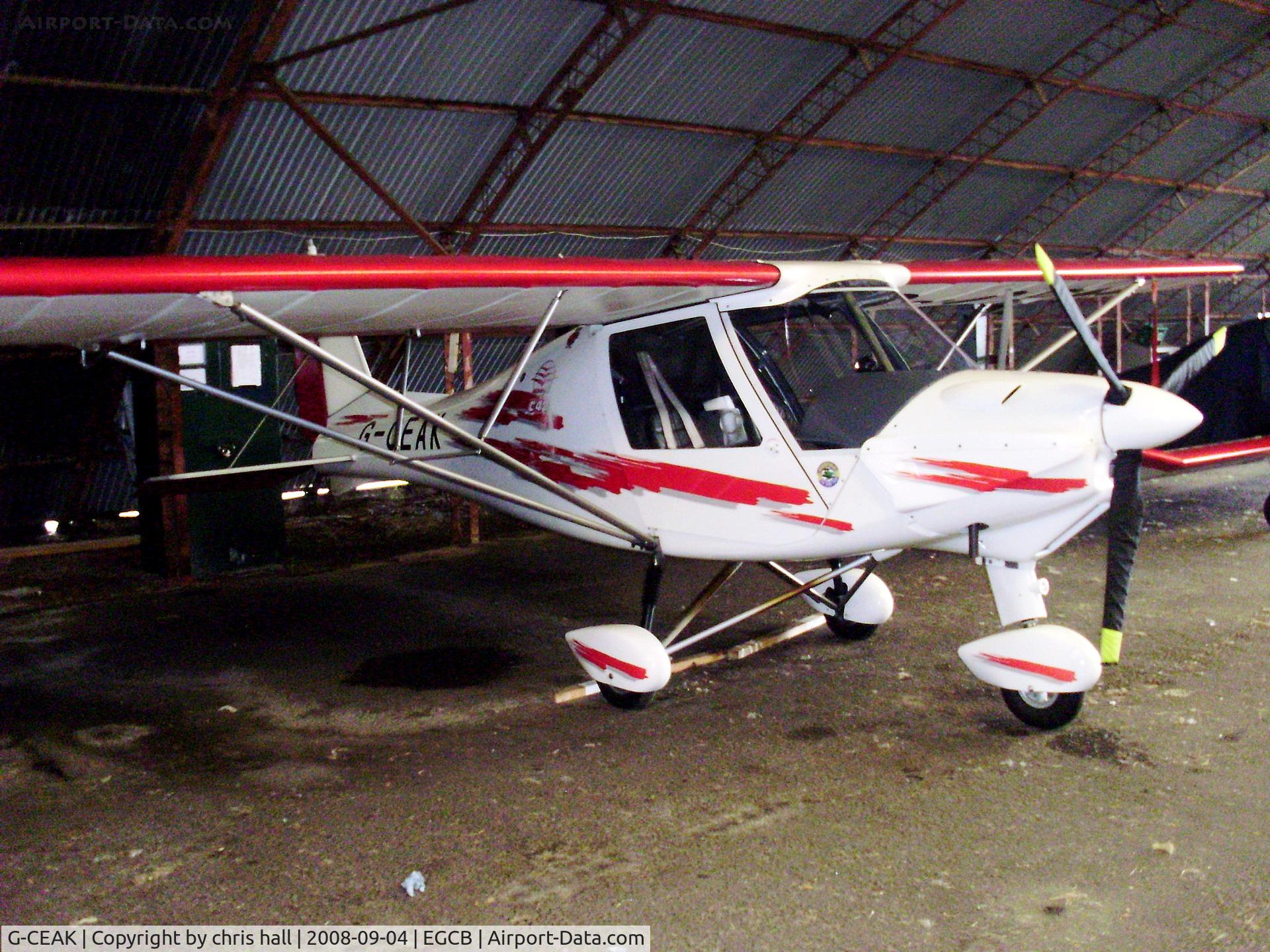 G-CEAK, 2006 Comco Ikarus C42 FB80 C/N 0606-6826, BARTON HERITAGE FLYING GROUP