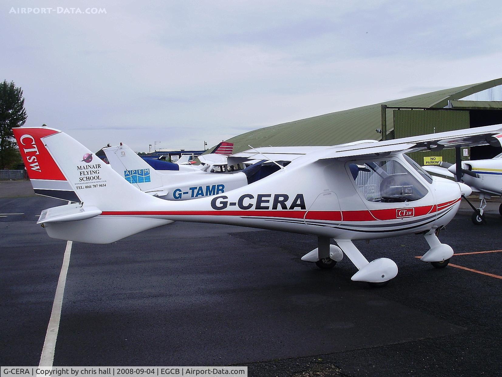 G-CERA, 2007 Flight Design CTSW C/N 8287, MAINAIR MICROLIGHT SCHOOL LTD