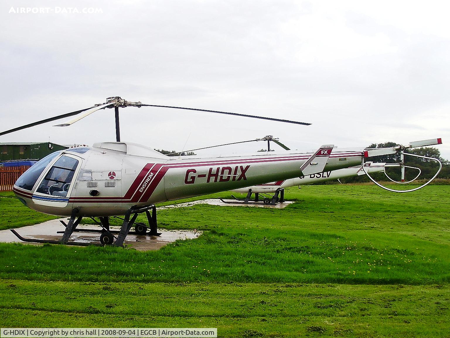 G-HDIX, 1993 Enstrom 280FX Shark C/N 2076, Previous ID: N506DH