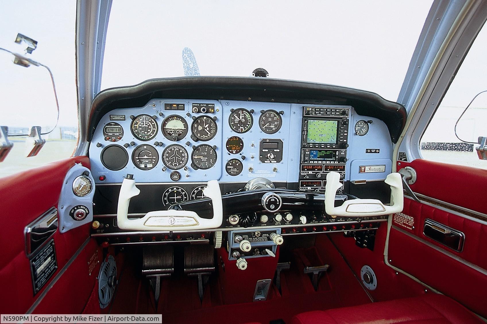 N590PM, 1969 Beech V35A Bonanza C/N D-8909, Avionics 2002