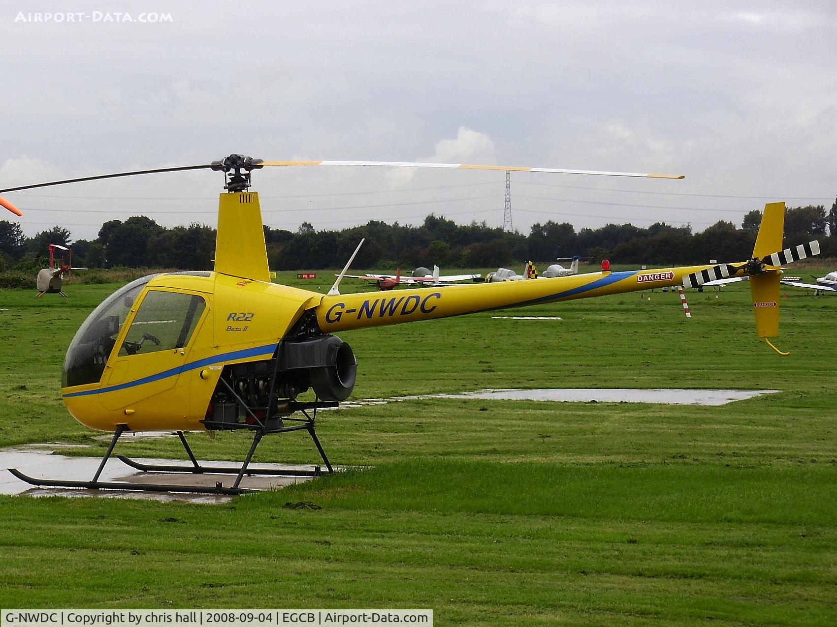 G-NWDC, 2005 Robinson R22 Beta C/N 3929, Previous ID: G-SBAR