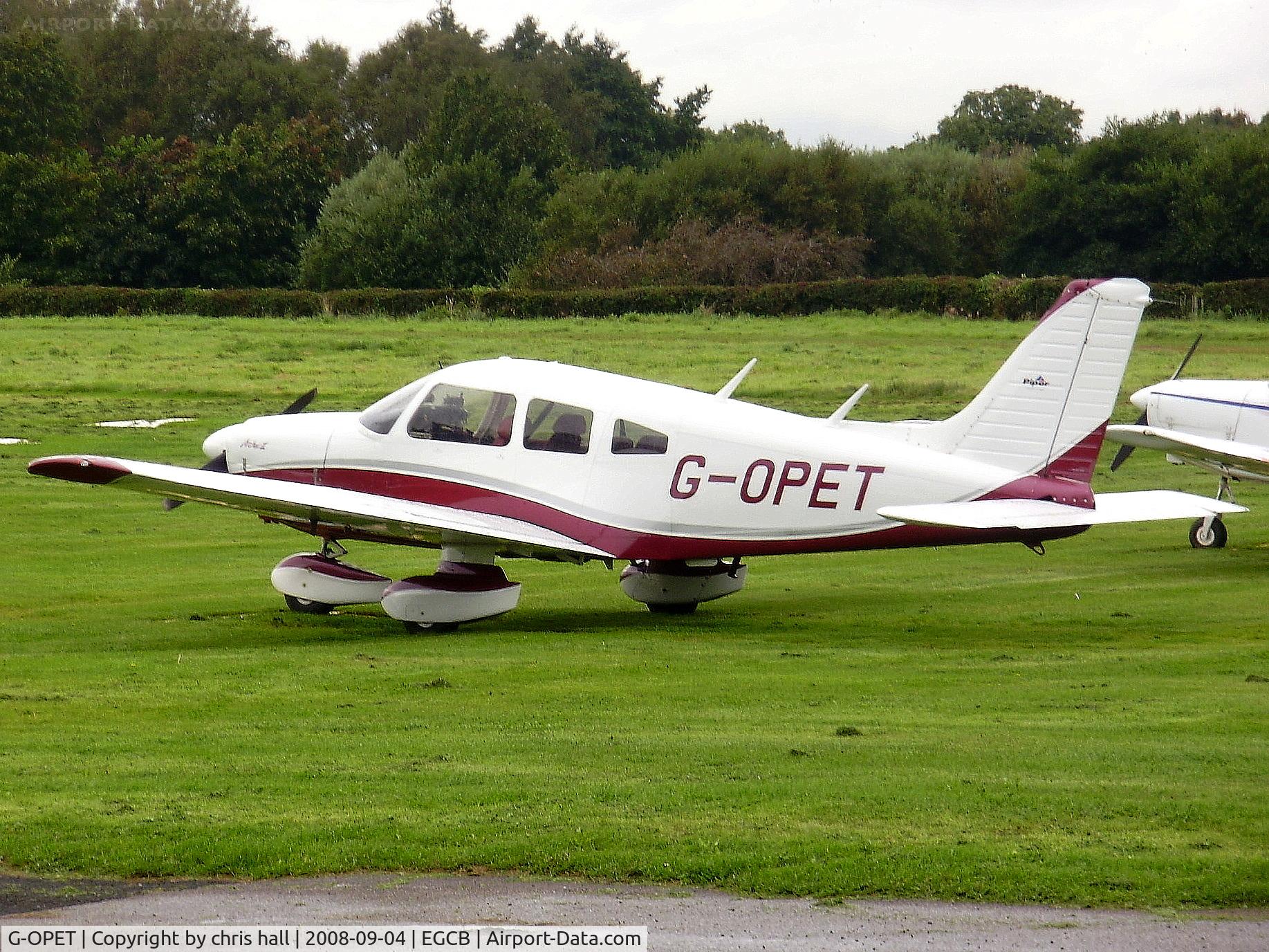 G-OPET, 1975 Piper PA-28-181 Cherokee Archer II C/N 28-7690067, Previous ID: OH-PET