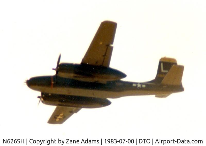 N626SH, Douglas B-26C Invader C/N 28922, At Denton Airshow