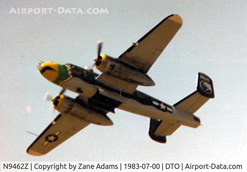 N9462Z, North American TB-25N Mitchell C/N 108-33810 (44-30535), At Denton Airshow - This aircraft is now diplayed at the Mid America Air Museum @ Liberal Kansas - It no longer flies.