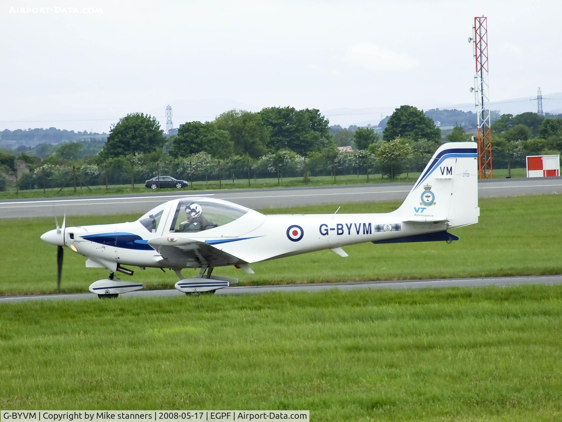 G-BYVM, 2000 Grob G-115E Tutor T1 C/N 82123/E, Tutor from 1EFTS,Seen here at its home base