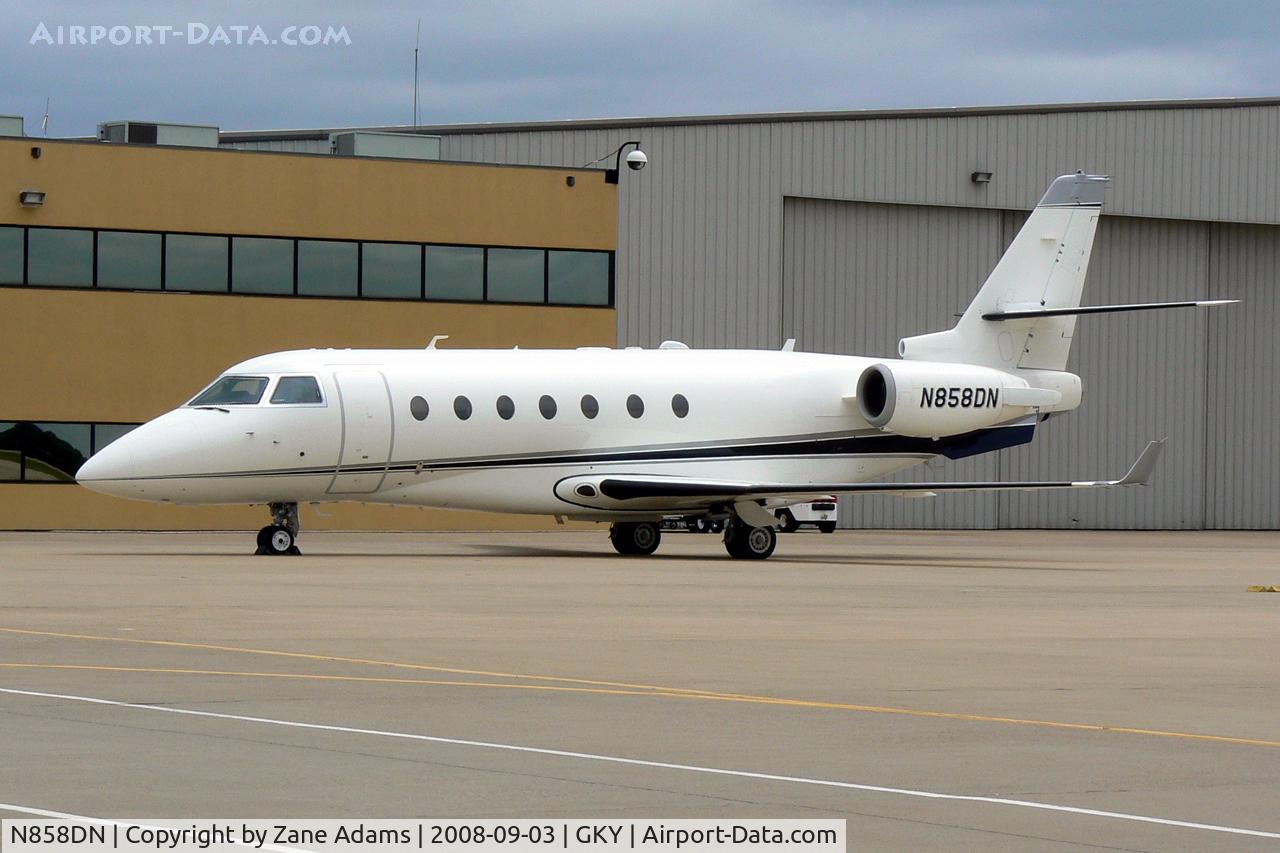 N858DN, 2001 Israel Aircraft Industries IAI-1126 Galaxy C/N 038, At Arlington Municipal