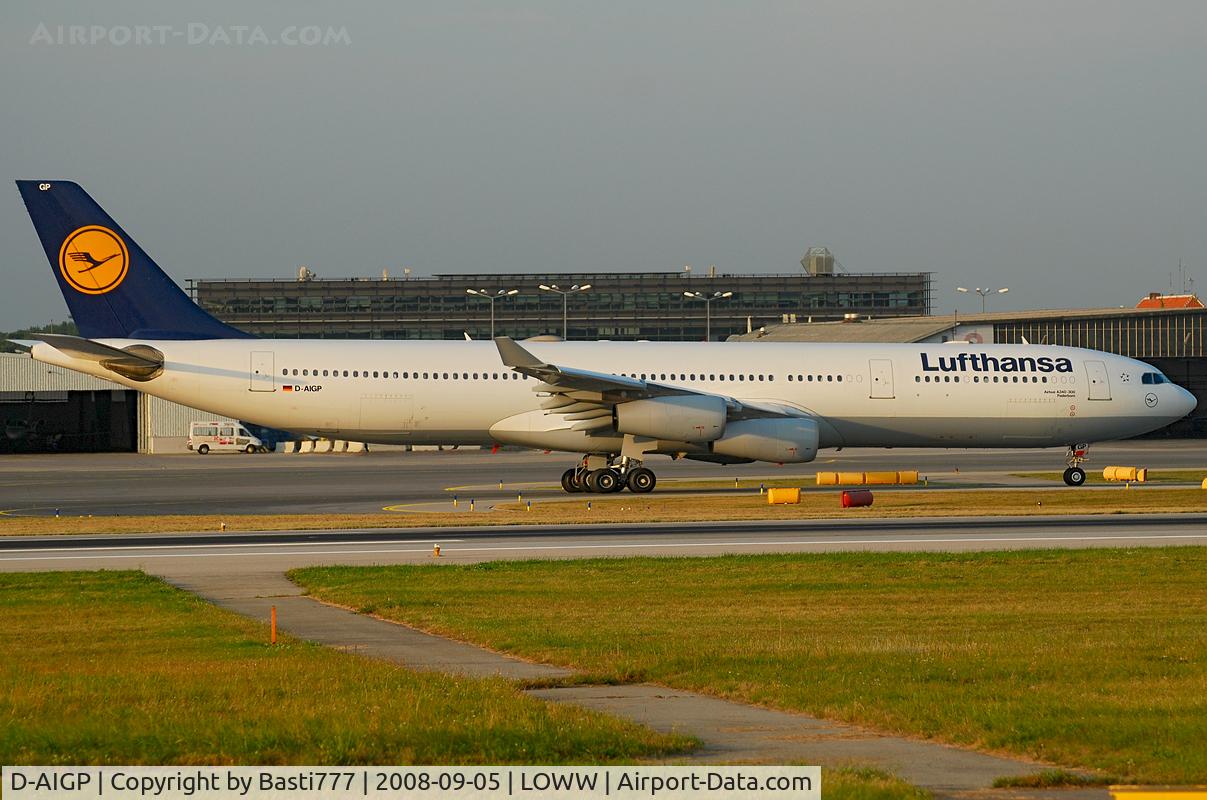 D-AIGP, 1998 Airbus A340-313X C/N 252, After maintenance, 05|09|08