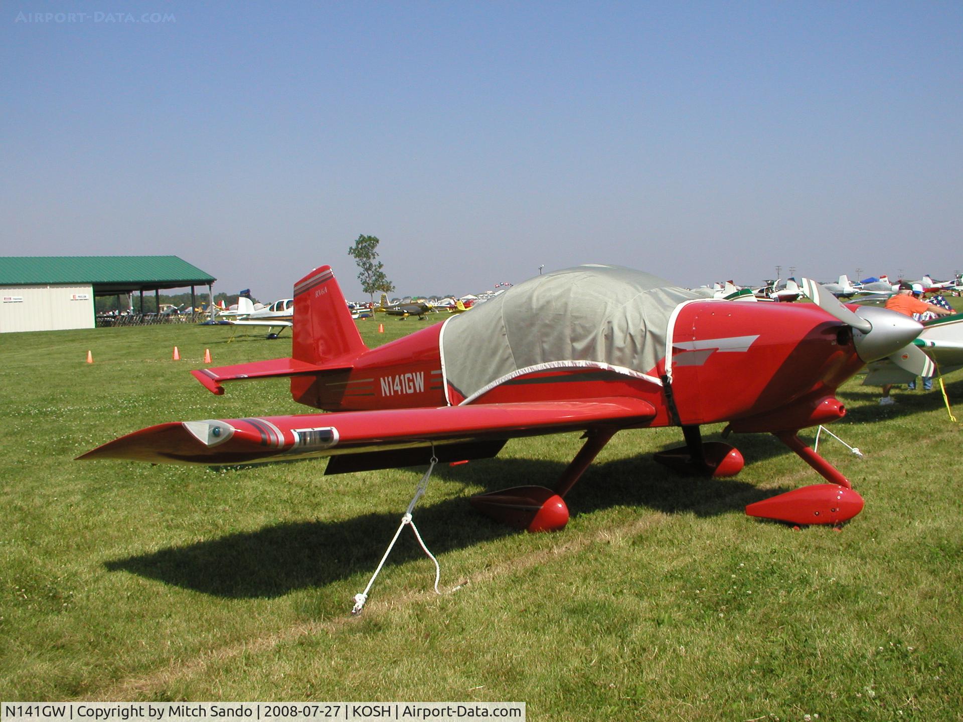 N141GW, 1998 Vans RV-6A C/N 24829, EAA AirVenture 2008.