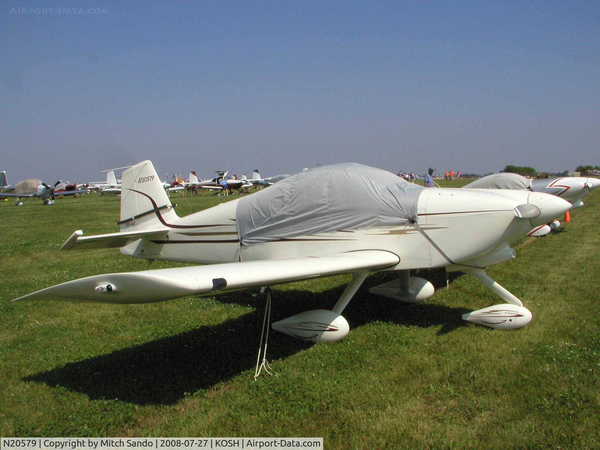 N20579, 2003 Vans RV-6A C/N 23326, EAA AirVenture 2008.