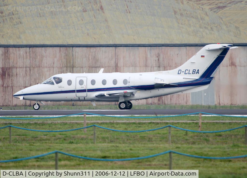 D-CLBA, 1991 Beechcraft 400A Beechjet C/N RK-25, Ready for departure rwy 32R