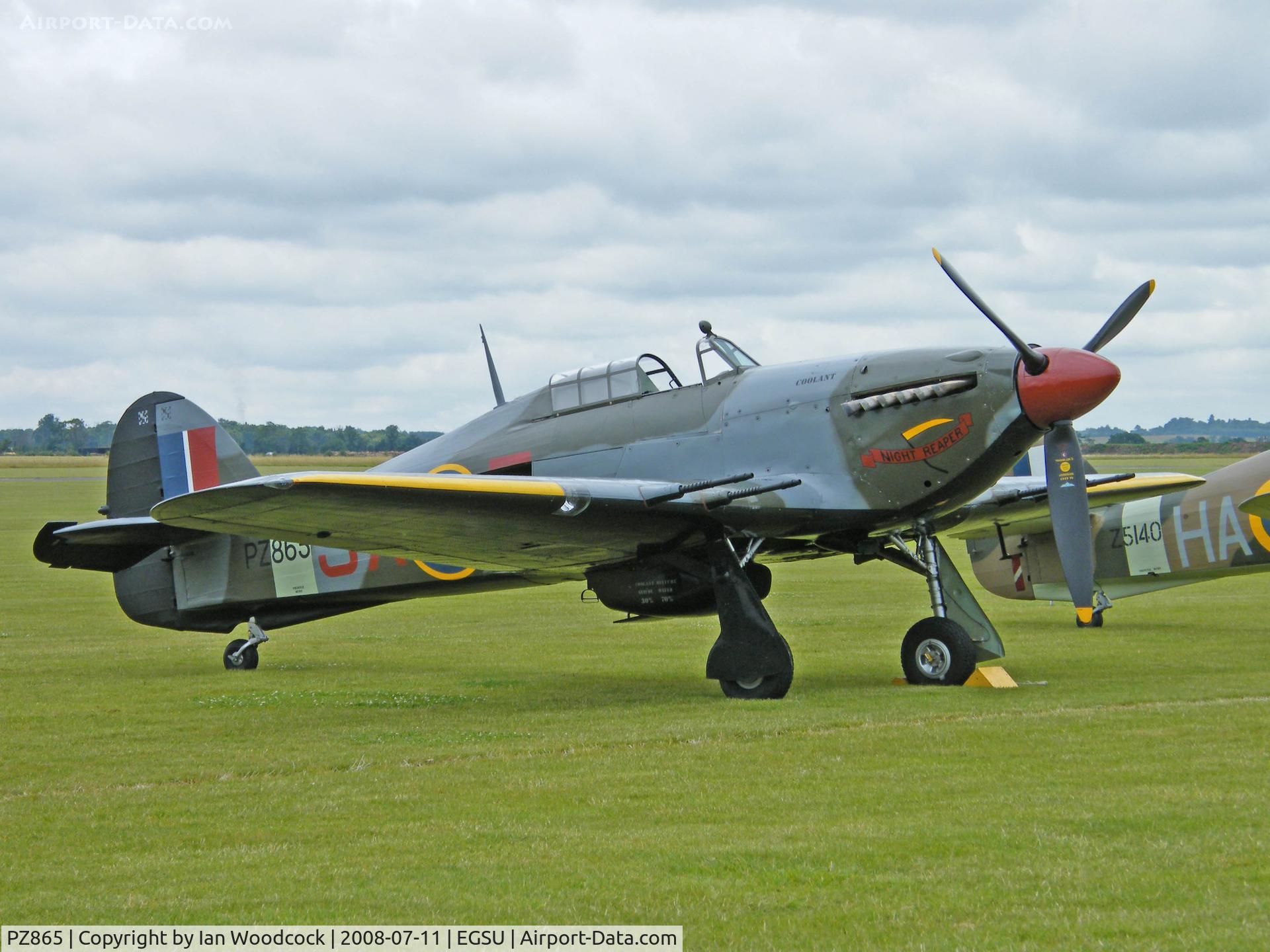 PZ865, 1944 Hawker Hurricane IIC C/N PZ865, Hawker Hurricane IIC/Battle of Britain Memorial Flight