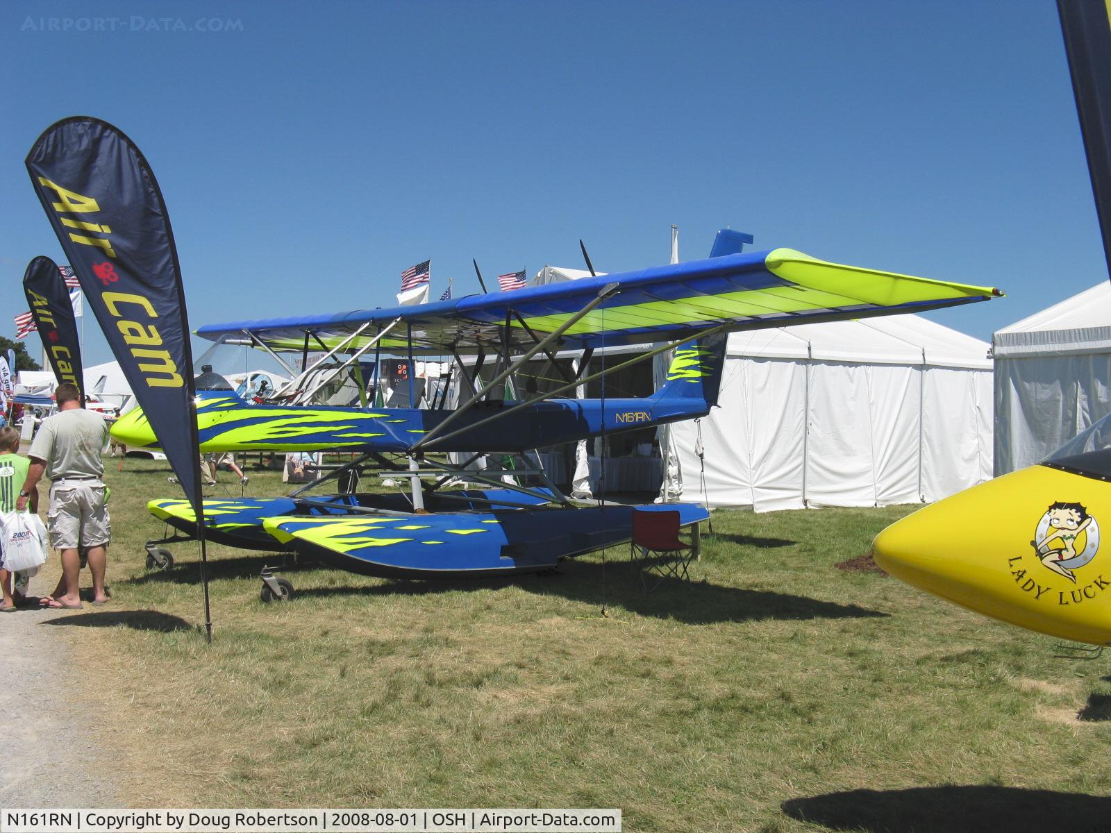N161RN, 1997 Lockwood Air Cam C/N AC061, 2005 Nageotte/Nageotte AIR CAM amphibian, two Rotax 912S pushers, 100 Hp each