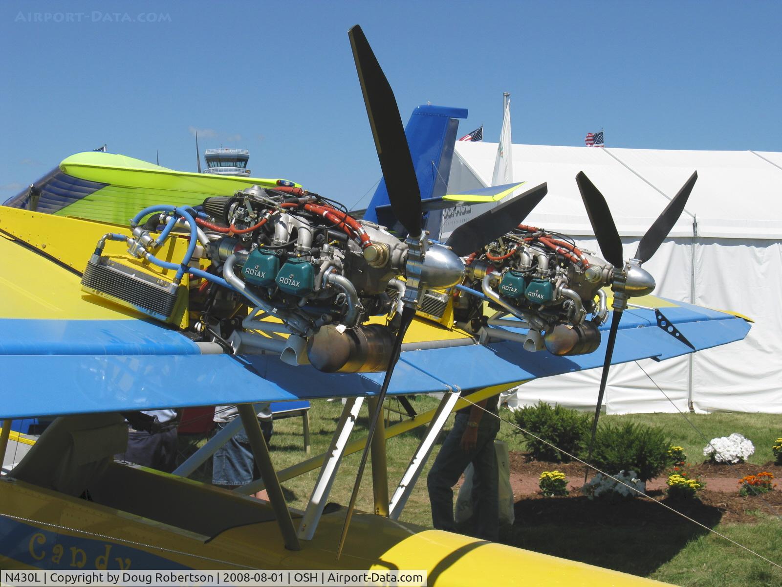 N430L, 2008 Lockwood Aircam C/N AC139, 2008 Nordgren Loran AIR CAM 'Lady Luck', two Rotax 912S pushers 100 Hp each