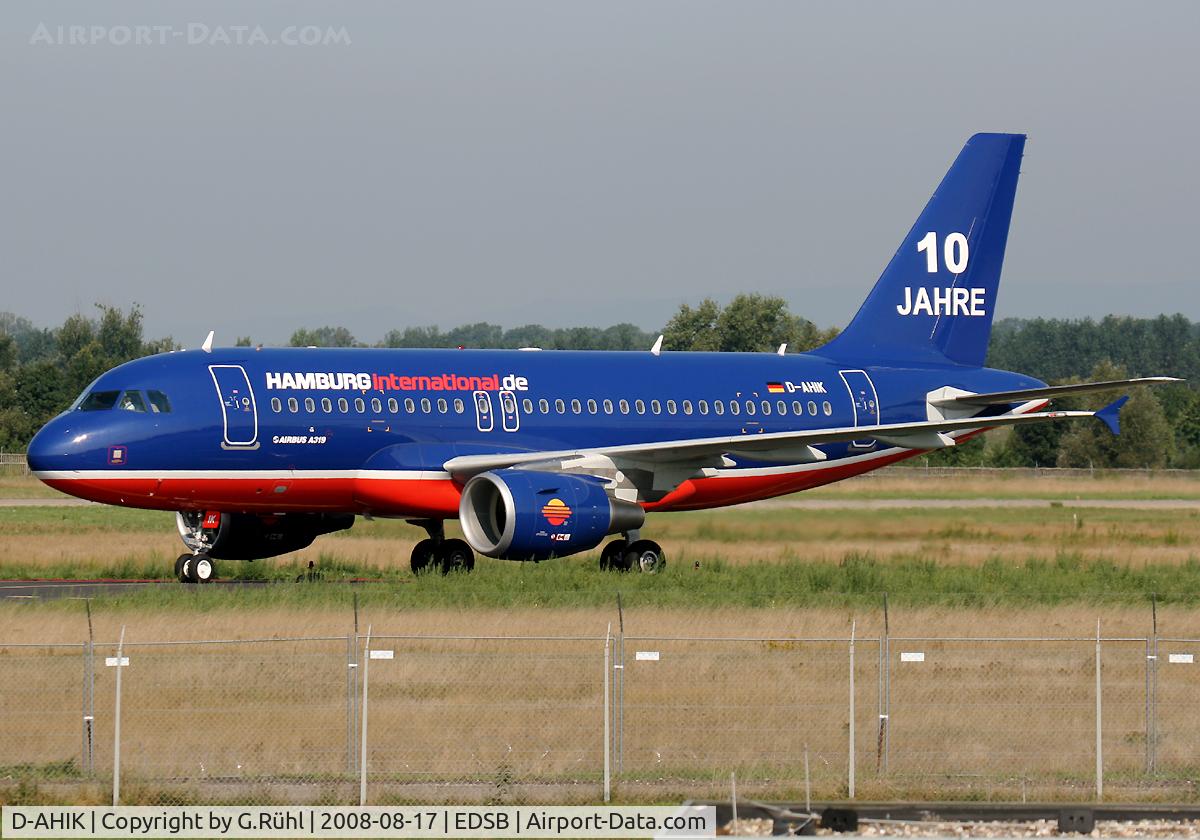 D-AHIK, 2008 Airbus A319-112 C/N 3560, Hamburg International Airbus A319-112 D-AHIK 10 years Hamburg Airlines