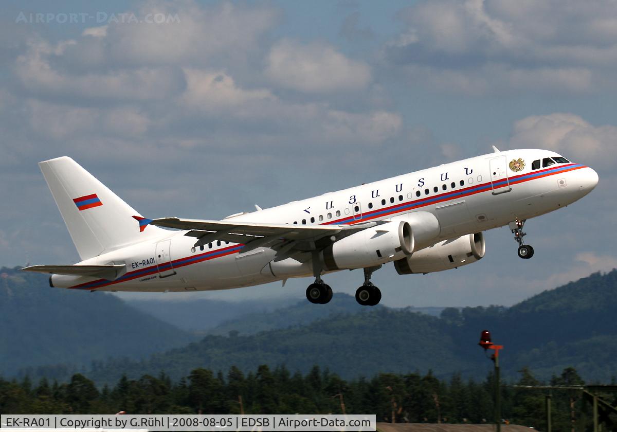 EK-RA01, 1998 Airbus A319-132 C/N 0913, Armenia - Government Airbus A319-132(ACJ)