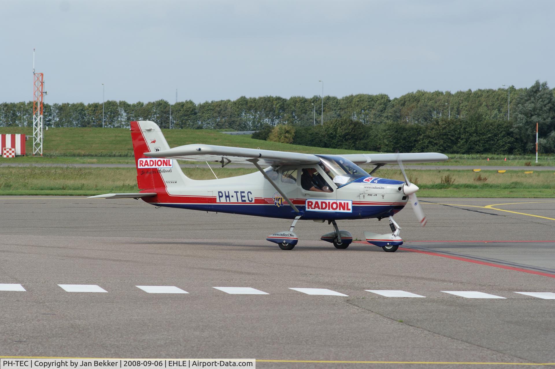 PH-TEC, Tecnam P-92JS Echo C/N 017, Lelystad Airport