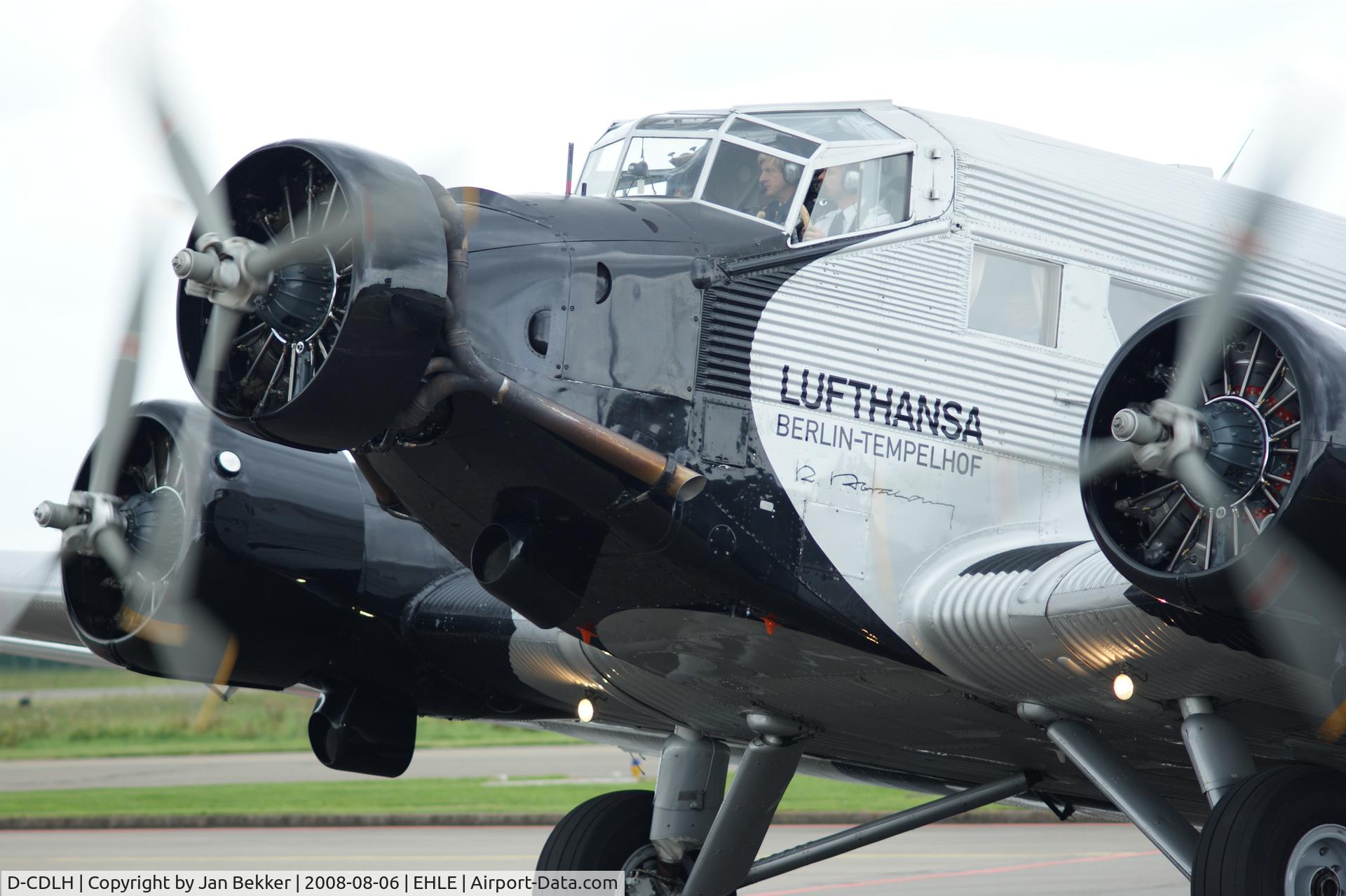 D-CDLH, 1936 Junkers Ju-52/3m C/N 130714, Lelystad