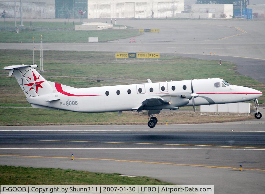 F-GOOB, 1991 Beech 1900C C/N UC-153, Landing rwy 14R