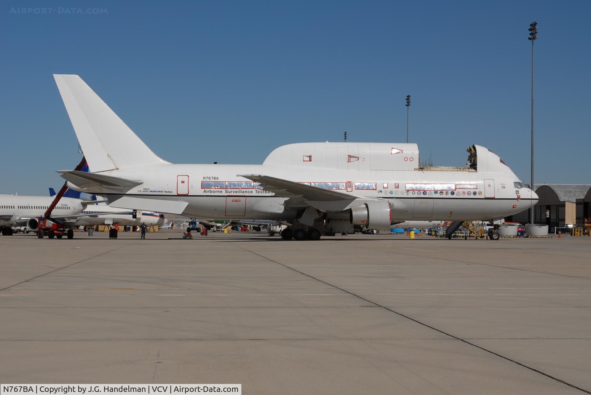 N767BA, 1981 Boeing 767-200 C/N 22233, at Victorville