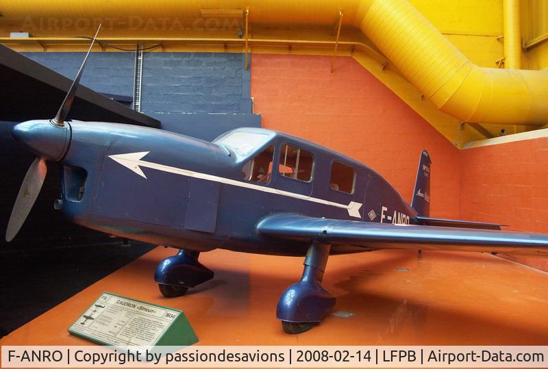 F-ANRO, Caudron C.635M Simoun C/N 15/7017, musée de l'Air et de l'Espace