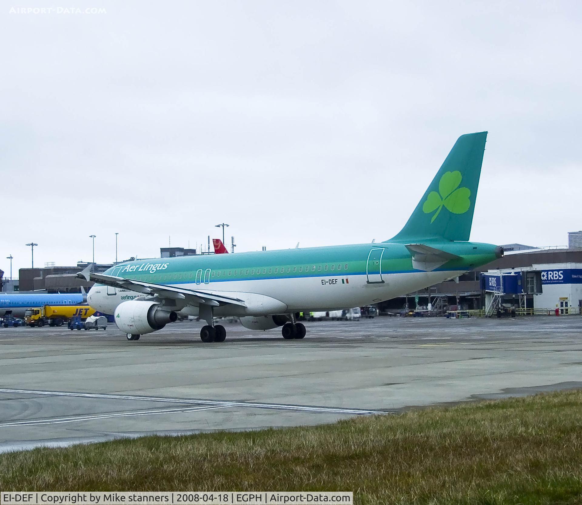 EI-DEF, 2004 Airbus A320-214 C/N 2256, Aer lingus A320 at EDI