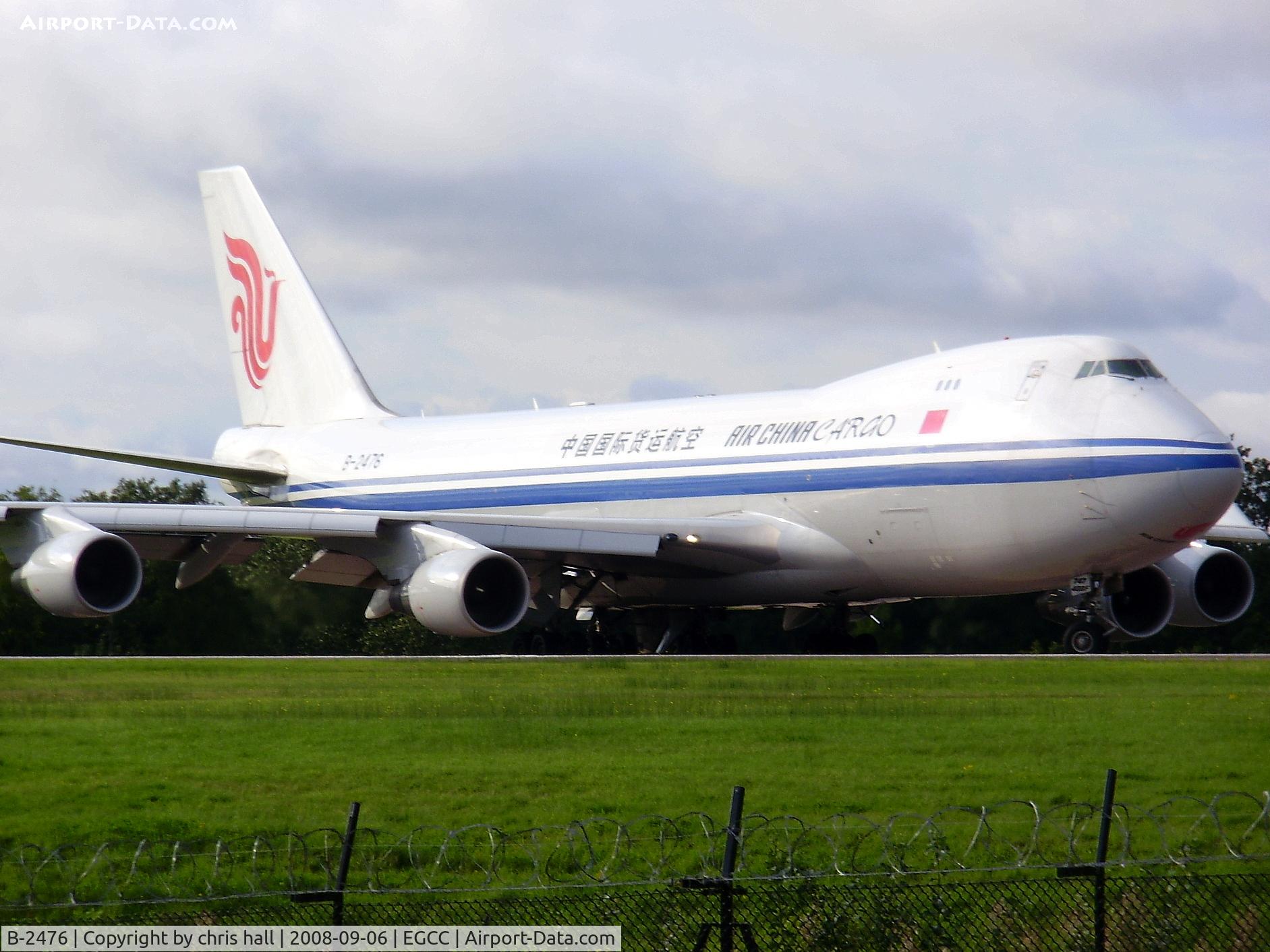 B-2476, 2006 Boeing 747-4FTF/SCD C/N 34240/1373, Air China Cargo