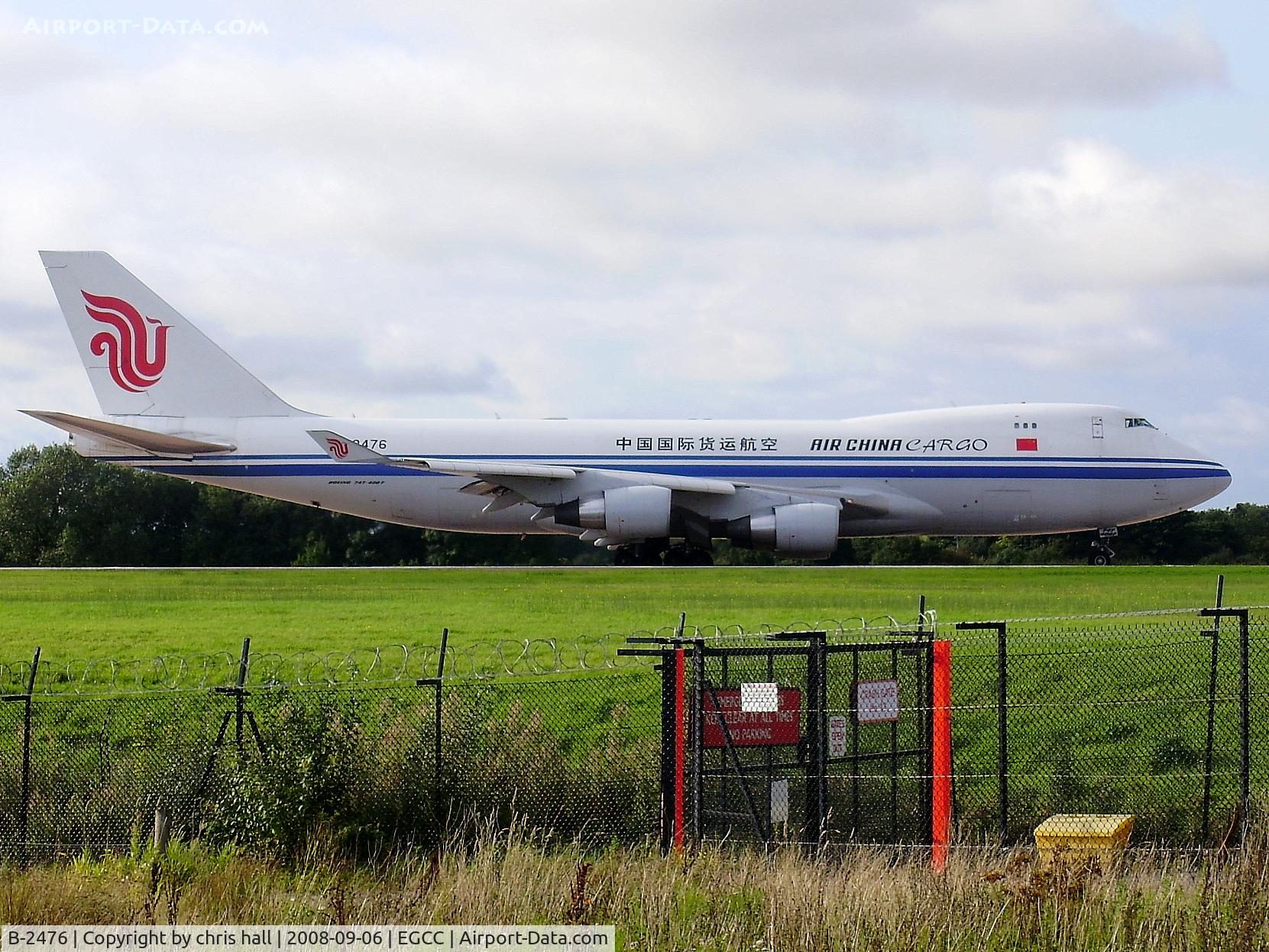 B-2476, 2006 Boeing 747-4FTF/SCD C/N 34240/1373, Air China Cargo