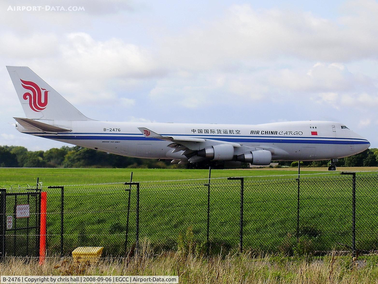 B-2476, 2006 Boeing 747-4FTF/SCD C/N 34240/1373, Air China Cargo