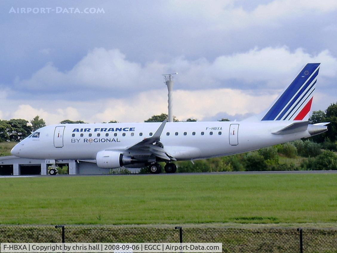 F-HBXA, 2008 Embraer 170LR (ERJ-170-100LR) C/N 17000237, Air France Regional, Delivered September 2008