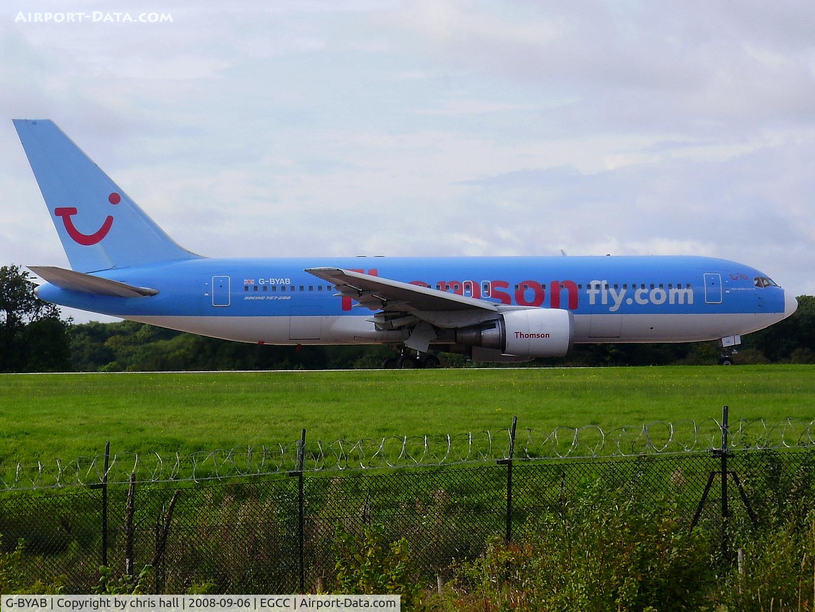 G-BYAB, 1991 Boeing 767-204 C/N 25139, Thomsonfly