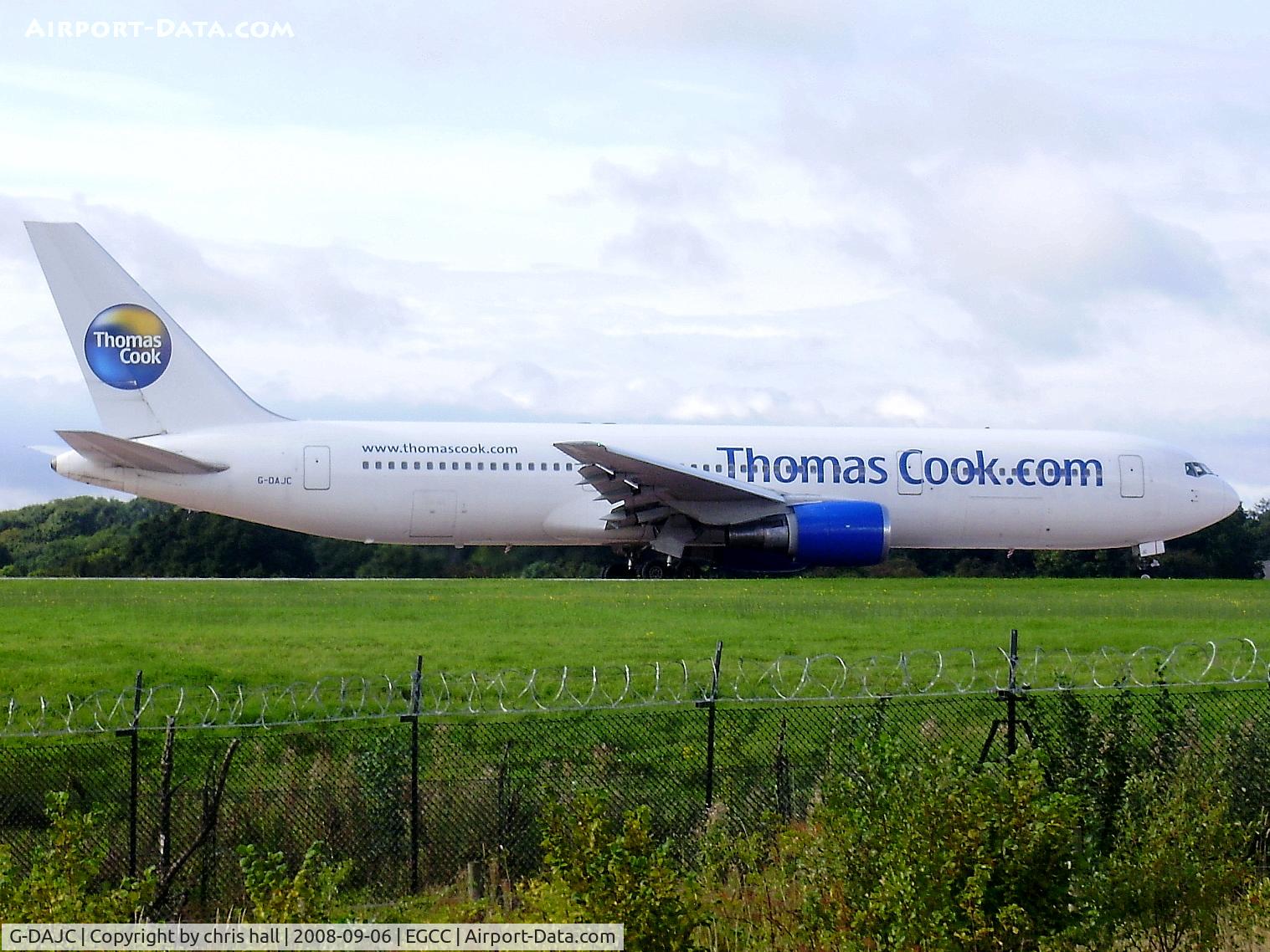 G-DAJC, 1994 Boeing 767-31K C/N 27206, Thomas Cook