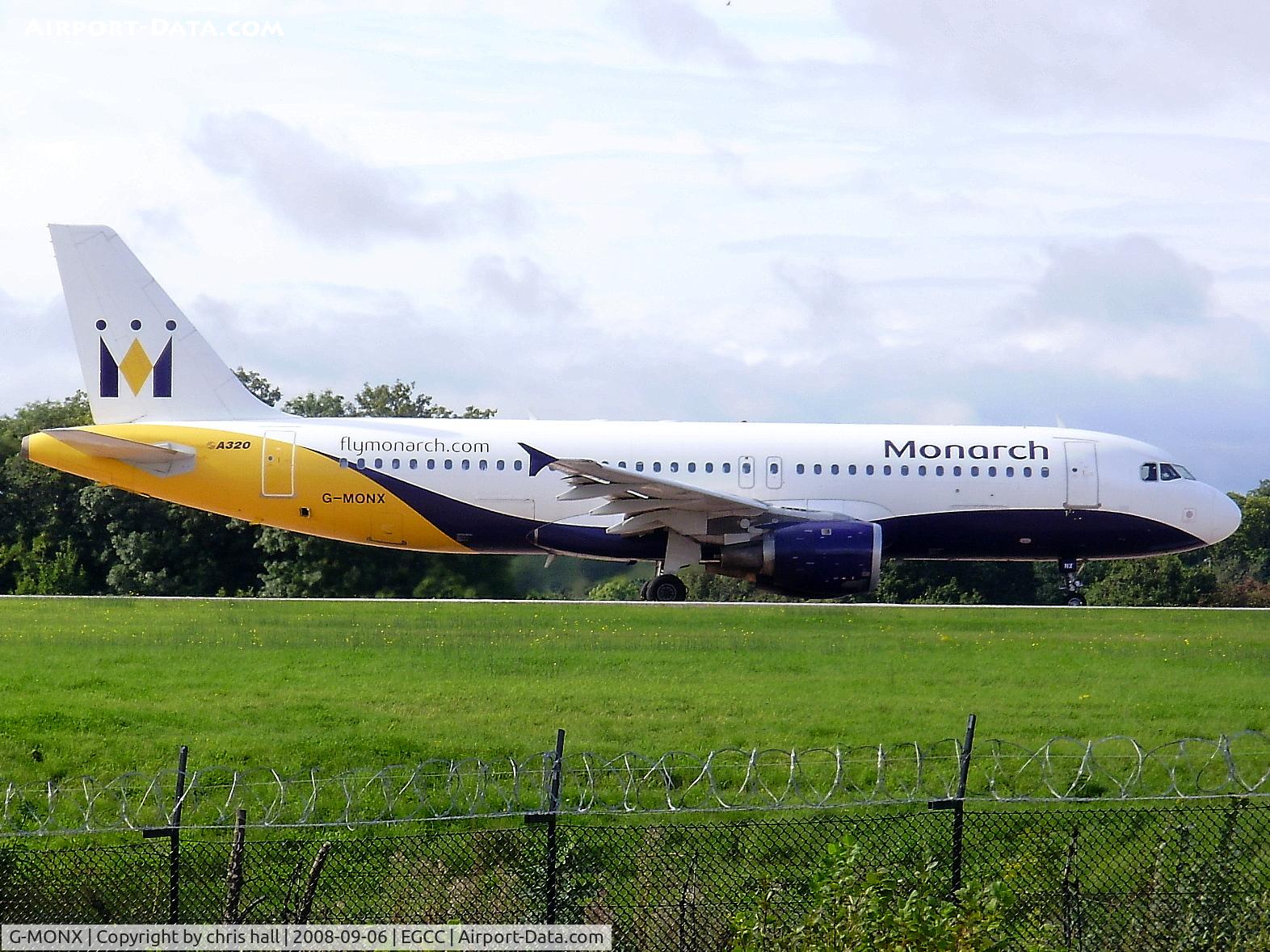 G-MONX, 1992 Airbus A320-212 C/N 392, Monarch