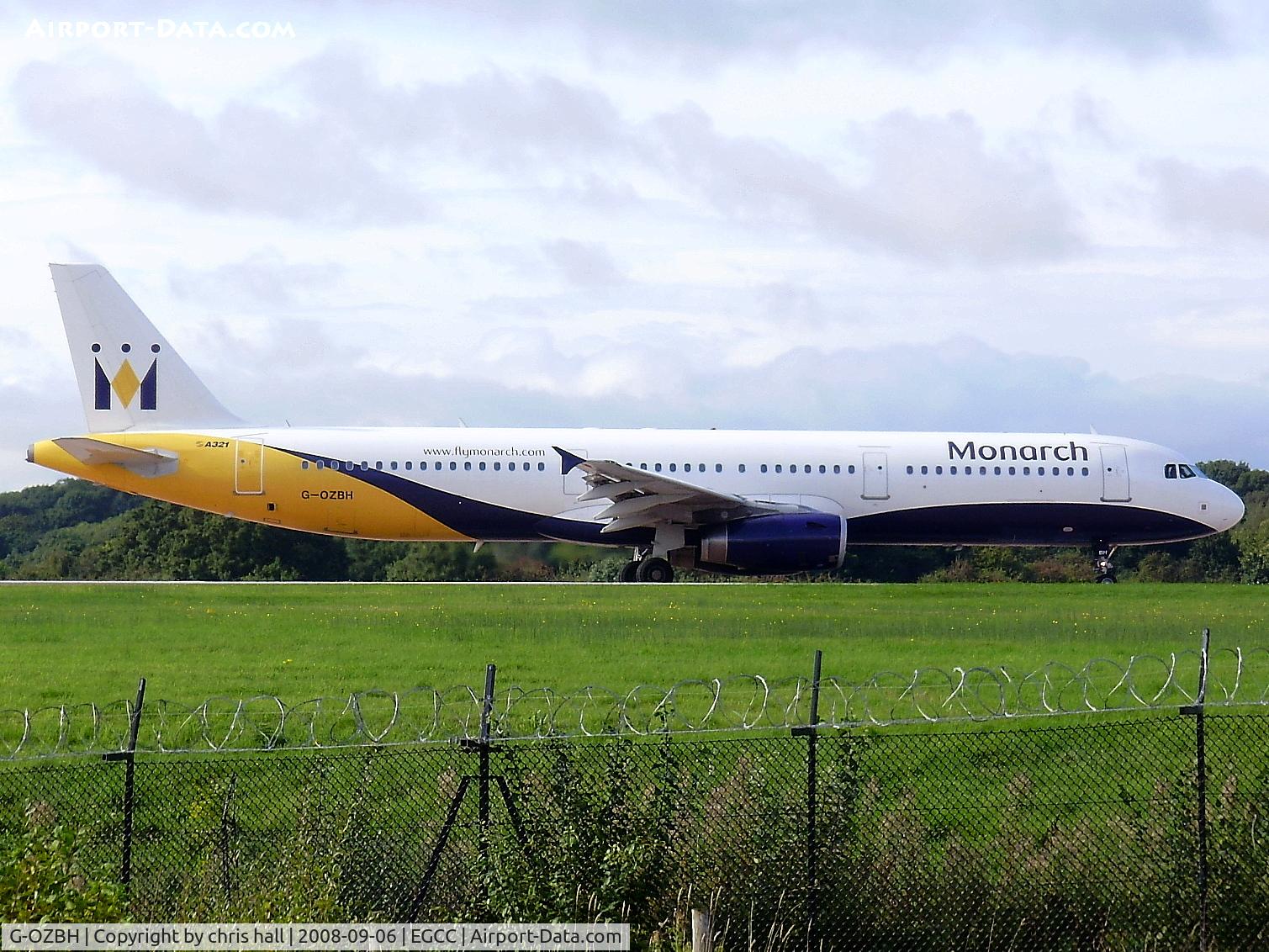 G-OZBH, 2004 Airbus A321-231 C/N 2105, Monarch