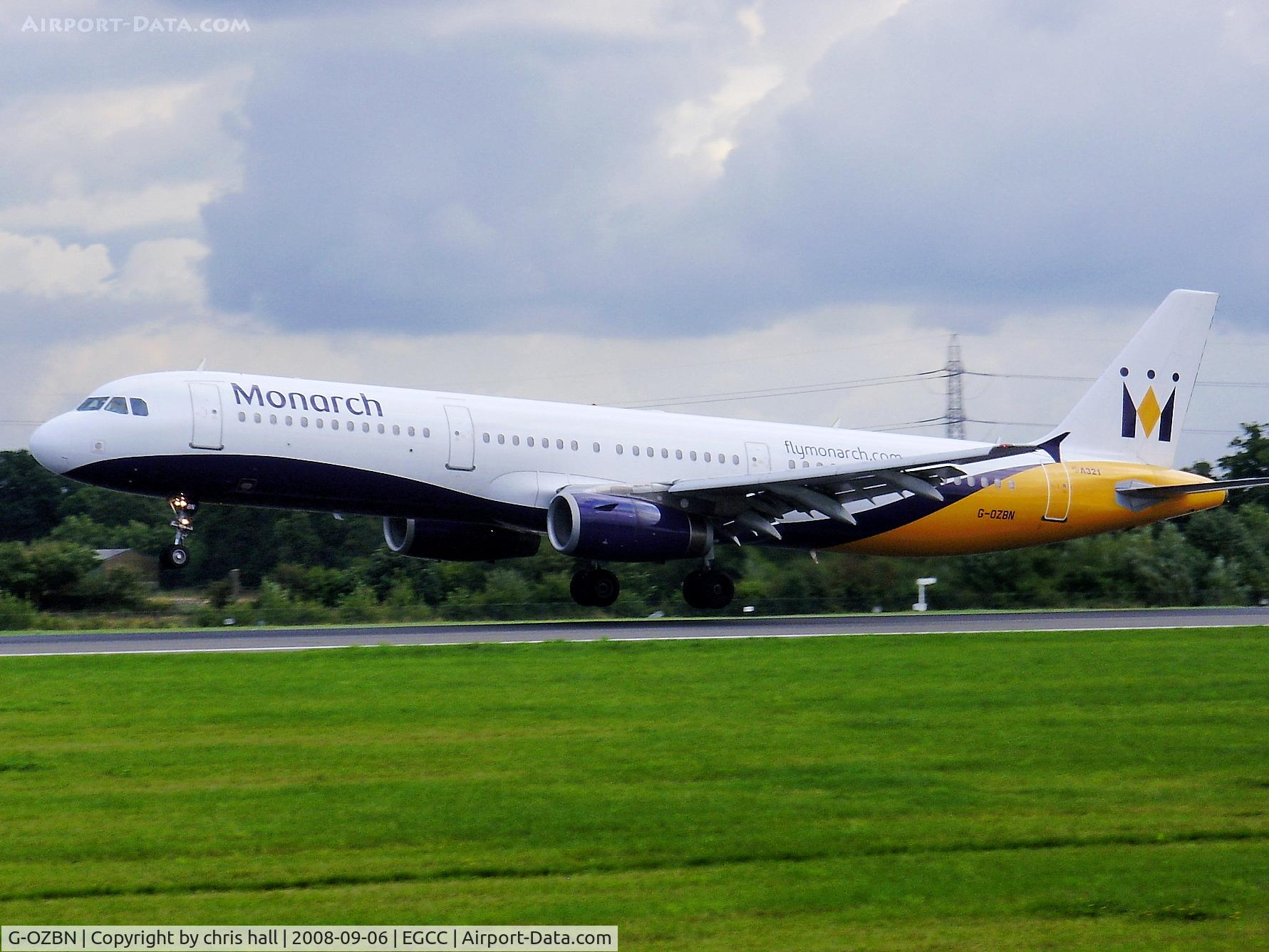 G-OZBN, 1999 Airbus A321-231 C/N 1153, Monarch