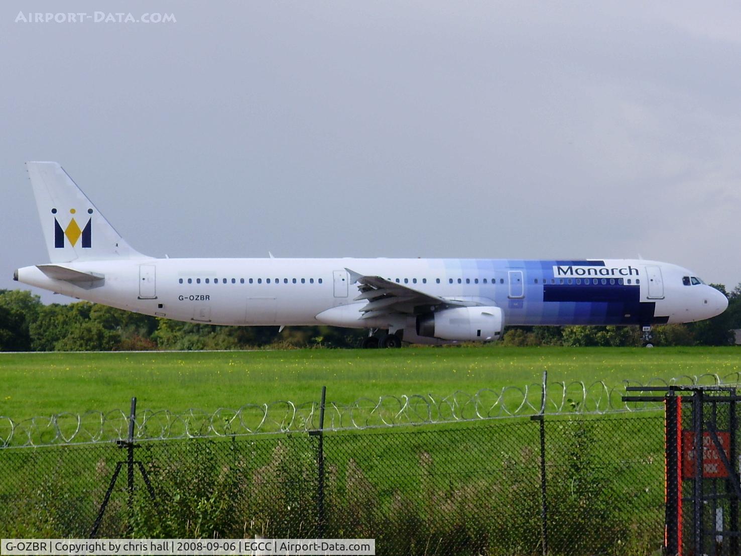 G-OZBR, 2002 Airbus A321-231 C/N 1794, Monarch