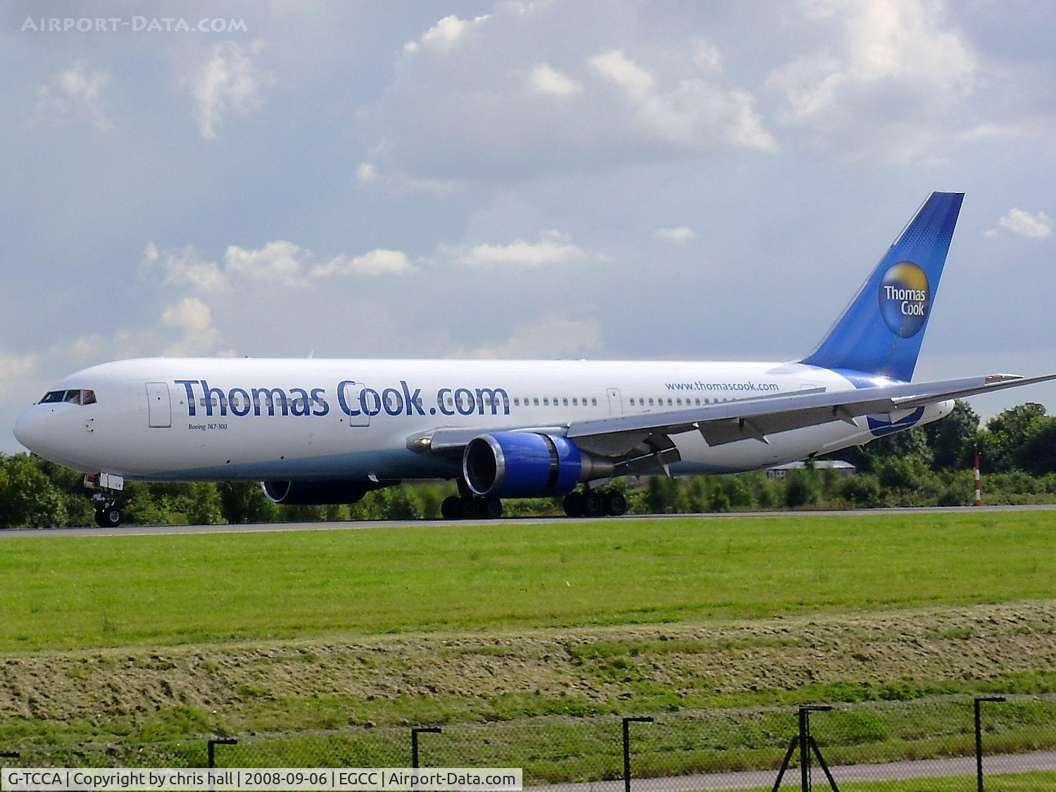 G-TCCA, 1994 Boeing 767-31K C/N 27205, Thomas Cook