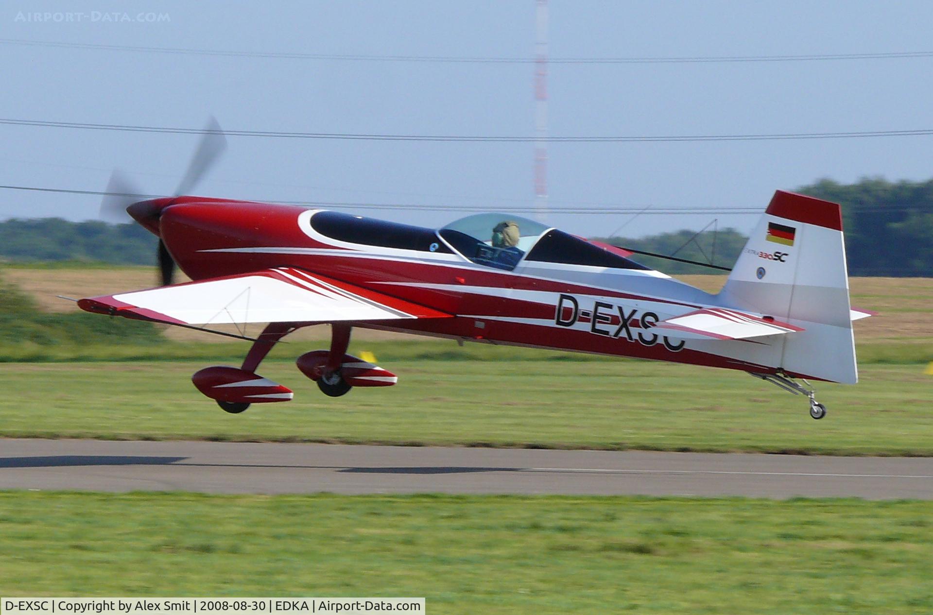 D-EXSC, 2008 Extra EA-330SC C/N SC003, Wonderfull machine