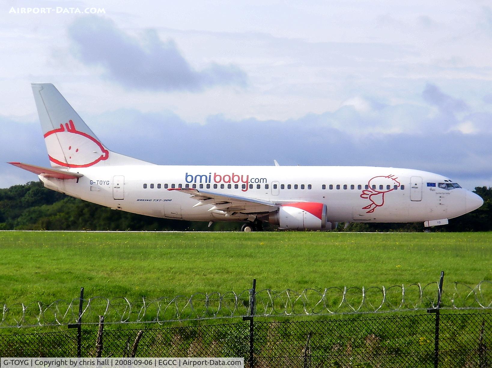 G-TOYG, 1998 Boeing 737-36N C/N 28872, BMI Baby