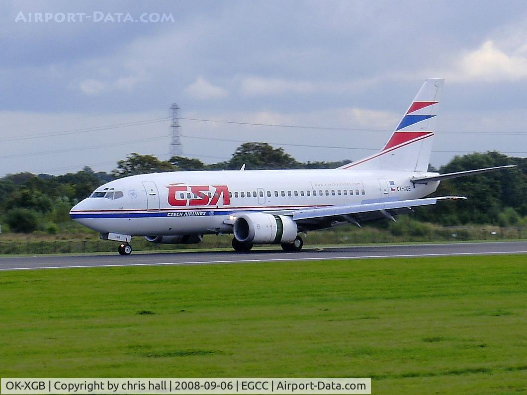 OK-XGB, 1992 Boeing 737-55S C/N 26540, Czech Airlines